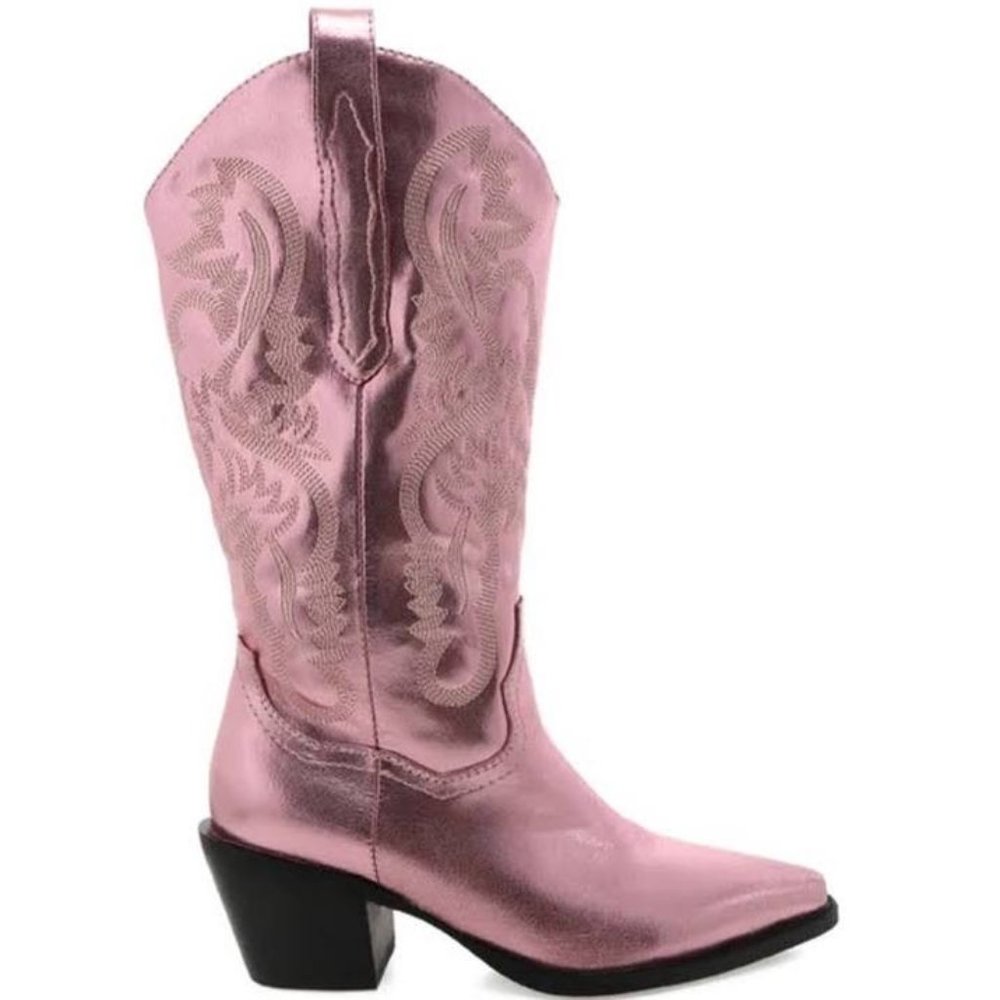 Billini pink cowgirl boots size 8